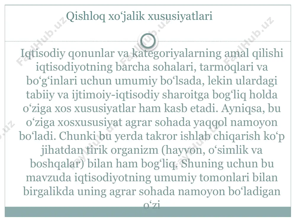 agrar munosabatlar va qishloq xo‘jalik - Page 3