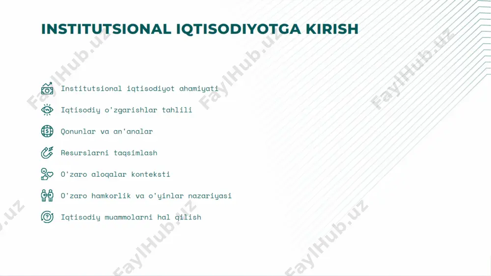 institutsional iqtisodiyotga kirish - Page 2