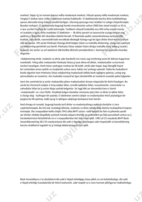 a liberallashtirishning ustuvor yoʻnalishlarini takomillashtirish imkoniyatini yaratadi. ular makroiqtisodiy barqarorlikni mustahkamlash va yuqori iqtisodiy oʻsish surʼatlarini saqlash, tarkibiy oʻzgartirishlarni chuqurlashtirish, milliy iqtisodiyotning yetakchi tarmoqlarini modernizatsiya va diversifikatsiya qilish, uning raqobatbardoshligini oshirish, ayniqsa, qishloq xoʻjaligini modernizatsiya qilish va jadal rivojlantirishning yangi innovatsion texnologiyalarining tatbiq etilishi imkoniyatlarini yaratadi. yaʼni rivojlanishning ichki qonuniyatlariga koʻra, yangi sifat bosqichga koʻtarilishning murakkab, ammo takomillashgan shakllari paydo boʻladi. bu, oʻz navbatida, iqtisodiyotda davlat ishtirokini kamaytirish, xususiy mulk huquqini himoya qilish va uning ustuvor mavqeini yanada kuchaytirish, kichik biznes va xususiy tadbirkorlik rivojini ragʻbatlantirishga qaratilgan institutsional va tarkibiy islohotlarni amalga oshiradi. natijada mavjud salohiyatdan samarali foydalanish orqali joylarda mutanosib ijtimoiy-iqtisodiy rivojlanish oʻsish surʼatlari vujudga keladi. jamiyatda ijtimoiy ongning oʻzgarishi bilan ijtimoiy munosabatlar ham rivojlanib boradi. jamiyat va uning holati aslida inson ongining inʼikosi. fuqarolar qanday ezgu amallar maʼrifati bilan qurollangan boʻlsa, ana shu ruhiy qudrat istaklarining hosilasini oladi. bu jarayon ulkan toʻlqin sifatida millatning mushtarak maqsadlarida namoyon boʻladi. …