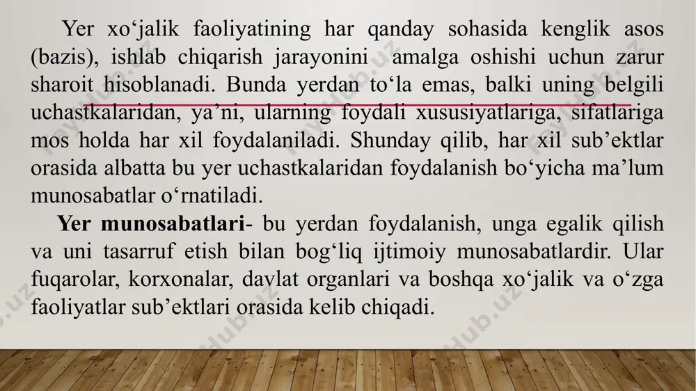 yerdan foydalanish asoslari - Page 4