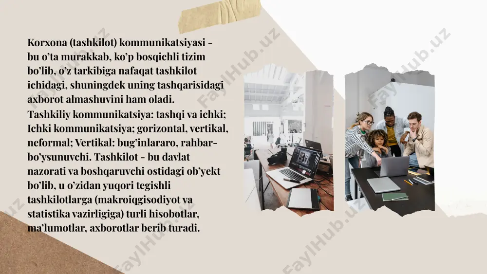 menejment tizimida kommunikatsiyava ish tizimini yuritish - Page 5