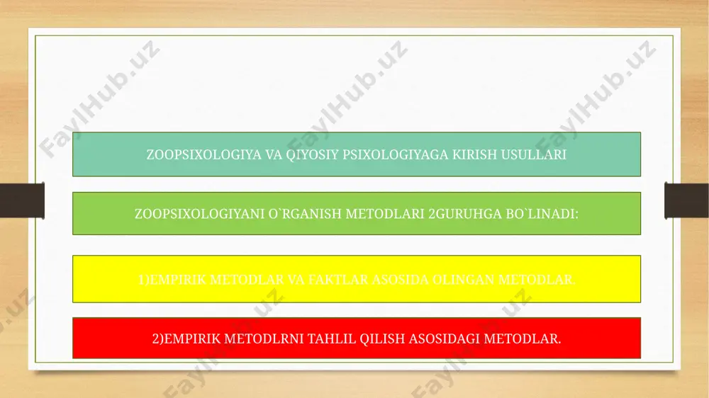 zoopsixologiya va qiyosiy psixologiyaga kirish - Page 4