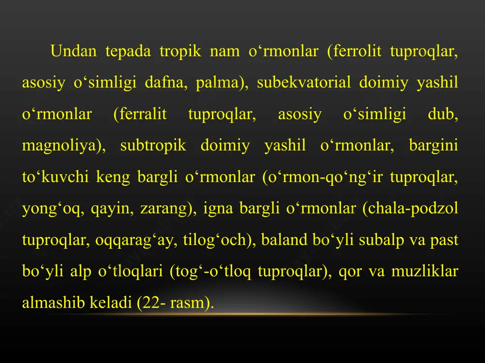 57-58-mavzu balandlik mintaqalari (yevrosiyo) 6-sinf - Page 5