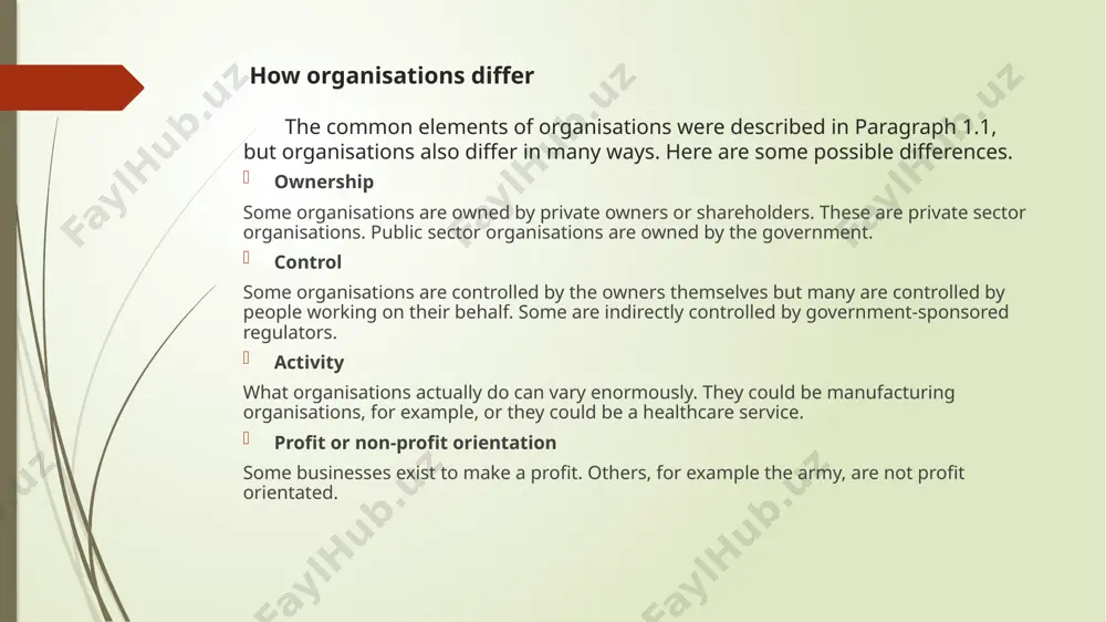in any way) the impact of technology on organisations information systems and information technology have played a significant role in the development of the modern business environment, including encouraging the flattening of organisation hierarchies and widening spans of control. there is no universally 'correct' size for the span of control. the appropriate span of control will depend on: the ability of subordinates. the more experienced, able, trustworthy and well-trained subordinates are, the easier it is to control larger numbers. the ability of the manager. a good organiser and communicator will be able to control a larger number. the manager's workload is also relevant. the nature of the task. it is easier for a supervisor to control a large number of people if they are all doing routine, repetitive or similar tasks. there is increasing concern about businesses' relationship with the natural environment. businesses may suffer significant costs and a loss …