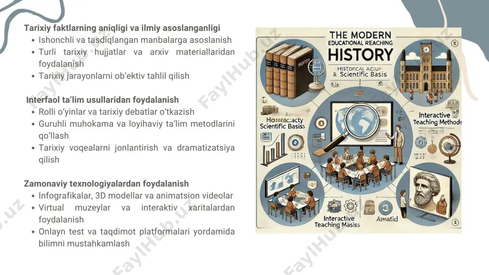 zamonaviy tarix darslariga bo‘lgan talablar - Page 3