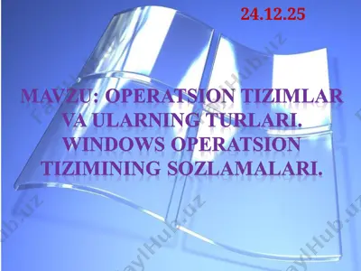 operatsion tizimlar — PPT