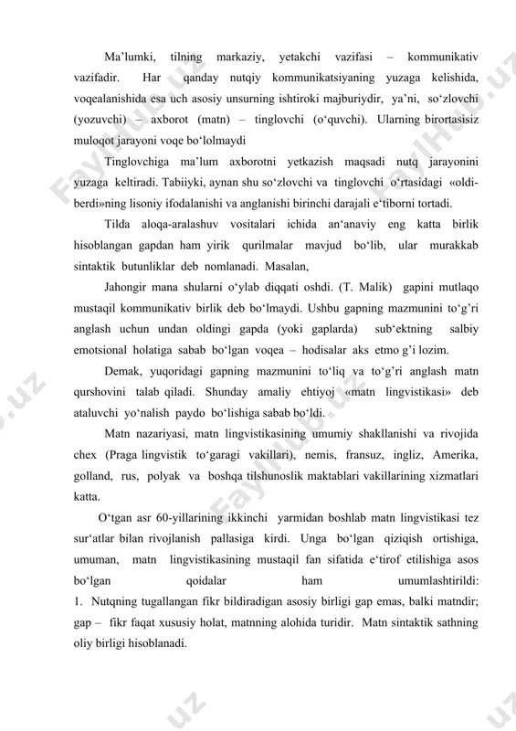 izning bepoyon imkoniyatlarini o‘zida xolis mujassam etgan badiiy asarlar benihoya ko‘p. yurtimiz istiqloli bu yo‘ldagi barcha noyob iste‘dod egalarining iqtidorini yuzaga chiqarishni til va adabiyot sohasi vakillari oldiga ulkan vazifa sifatida yukladi. badiiy til bobida benazir ibrat maktabini yaratgan t.malikday adib asarlarining tili hozirga qadar lingvopoetik nuqtai nazardan qisman o‘rganilgan bo‘lsa-da, bu hali adibning mahorati ochib berilganligini ko‘rsatmaydi. har qanday chinakam iste‘dod egasi kabi t.malik ham o‘zbek tilining estetik vazifasini nechog’li mukammal va serjilo ekanligini isbotlab berdi. keng ommaga tushunarli bo‘lgan o‘zbek adabiy tilini shakllantirish, uni jonli tilga yaqinlashtirish adib oldiga qo‘yilgan eng asosiy maqsadlardan biri bo‘lsa, bu maqsad to‘laligicha amalga oshdi, desak mubolag’a bo‘lmas. bunday hissani qo‘sha bilmoq uchun ijodkor bu til tarixini, lug’aviy zahirasining asos manbalarini, ma‘no-mazmunini chuqur egallagan bo‘lmog’i lozim. t.malik xalqning tabiatini, tarixini, urf-odatlarini, millatning bosh belgisi hisoblanmish tilini faqat kitoblardan emas, balki, xalqning o‘zidan oldi va uni yana xalqning o‘ziga noyob san‘at asari sifatida qaytardi. …