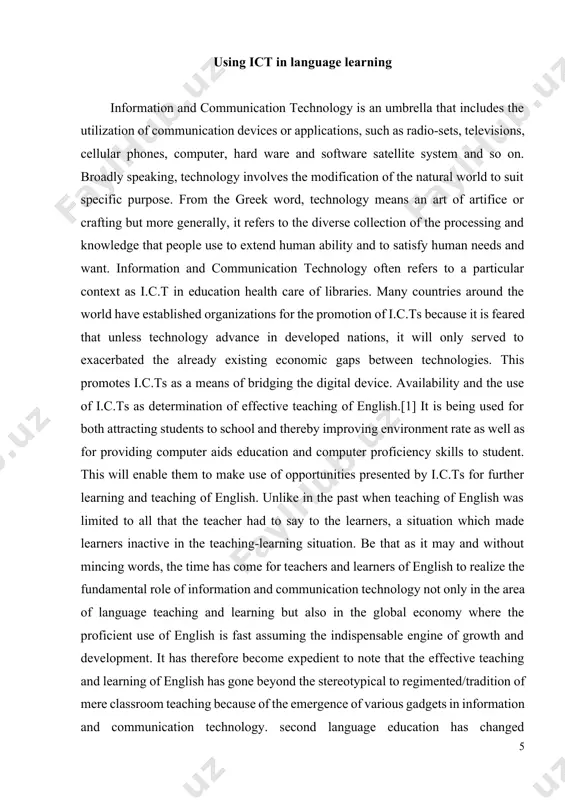 g because of the emergence of various gadgets in information and communication technology. second language education has changed considerably, pointing out the importance of the use of an electric enlightened approach to theory building but cautions that classroom contact is still very necessary for second language learners to give real-world validity to their theory building. the classroom vignettes contribute to the attainment of this goal as major methodological approaches and current issues in language teaching are depicted in these vignettes, first with the direct method, grammar translation and the audio-lingual method. similarly, technology has become a major component, a must-have in many homes around the world, with its concomitant influence permeating all facets of human lives, including education. this is a welcome development by many as it shows the direction in which language instruction will be driven by new advancements in technology. in any teaching-learning situation, learners can respond at …