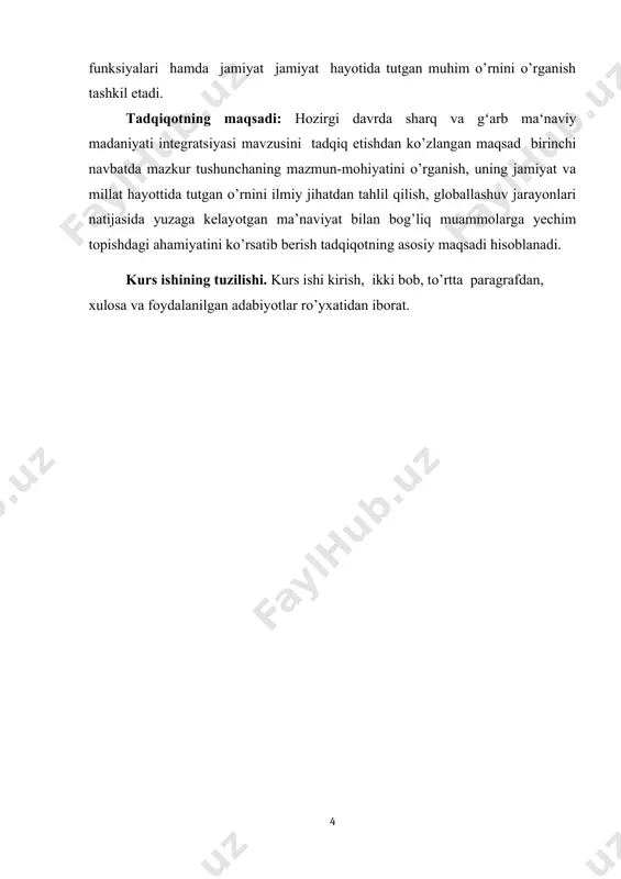 adaniyatining o’ziga xosligi va boy mazmuni lol qoldirdi. markaziy osiyo madaniyati g’arb va sharqning buyuk madaniyat elementlarini bir butunlikda uyg’unlashtirib ifodalagan holda o’ziga xos individuallik kasb etadiki, bu xususiyat keyingi taraqqiyot uchun ham negiz bo’lib qoladi. birinchi prezidentimiz i.a.karimov aytganlaridek, – «modomiki, o’z tarixini bilgan, undan ruhiy quvvat oladigan xalqni yengib bo’lmas ekan, biz haqqoniy tariximizni tiklashimiz, xalqimizni, millatimizni ana shu tariximiz bilan qurollantirishimiz zarur. tarix bilan qurollantirish, yana bir bor qurollantirish zarur». markaziy osiyo xalqlari madaniyatining vujudga kelishi sharoitlarini belgilashda dastavval, uning jug’rofiy o’rni va tabiiy vositalariga e`tiborni qaratish lozim bo’ladi. madaniyatshunoslik har qanday madaniyatning shakllanishidagi o’ziga xos alfozni joy manzarasi, iqlimi, biosfera omillarining ahamiyati borligiga alohida e`tibor beradi. markaziy osiyo mintaqasining tabiati turli xilligi bilan katta farq qiladi. bu yerda serhosil vodiy va vohalar, sersuv daryolar, qaqroq cho’llar, dashtu adirlar, pamir va tangritog’ining baland muzofatlari bilan yonma-yon joylashgan. bunday xususiyat dehqonchilik, chorvador, tog’da yashovchi qabila va xalqlar xo’jalik …