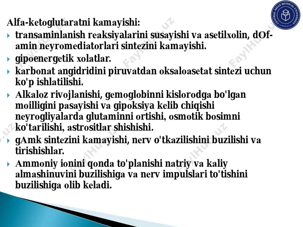 organizmdagi ammiak manbai va uning zararsizlantirish usullari - Page 5