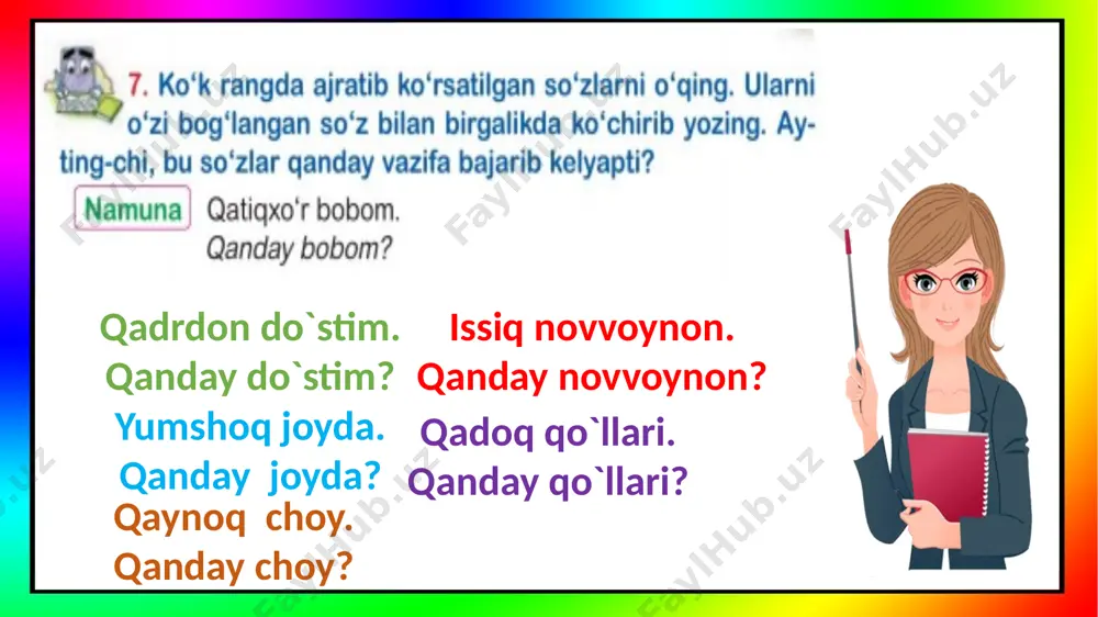 aniqlovchi sifatlar - Page 5