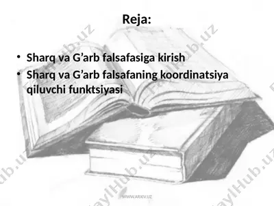 sharq va g’arbfalsafasi — PPTX