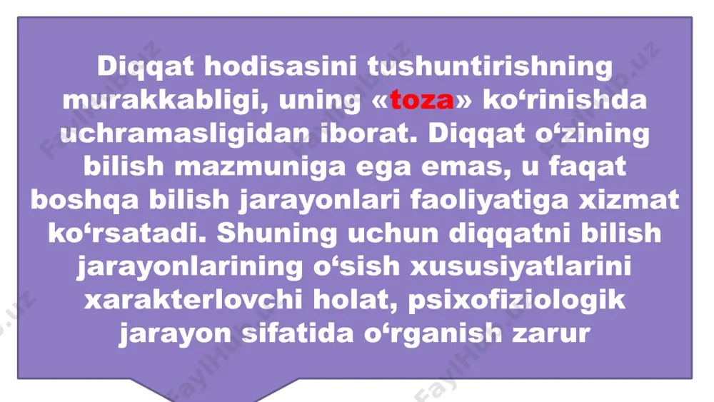 diqqatning turlari va xususiyatlari - Page 5