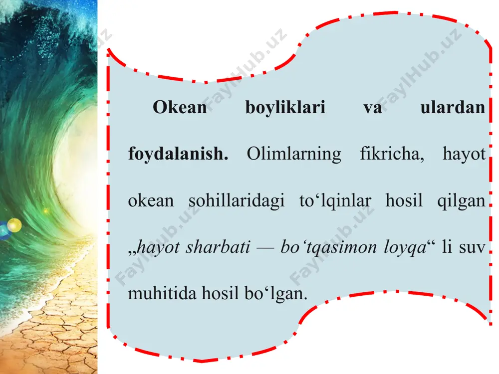okean boyliklari, ulardan foydalanish va muhofaza qilish 6-sinf - Page 3