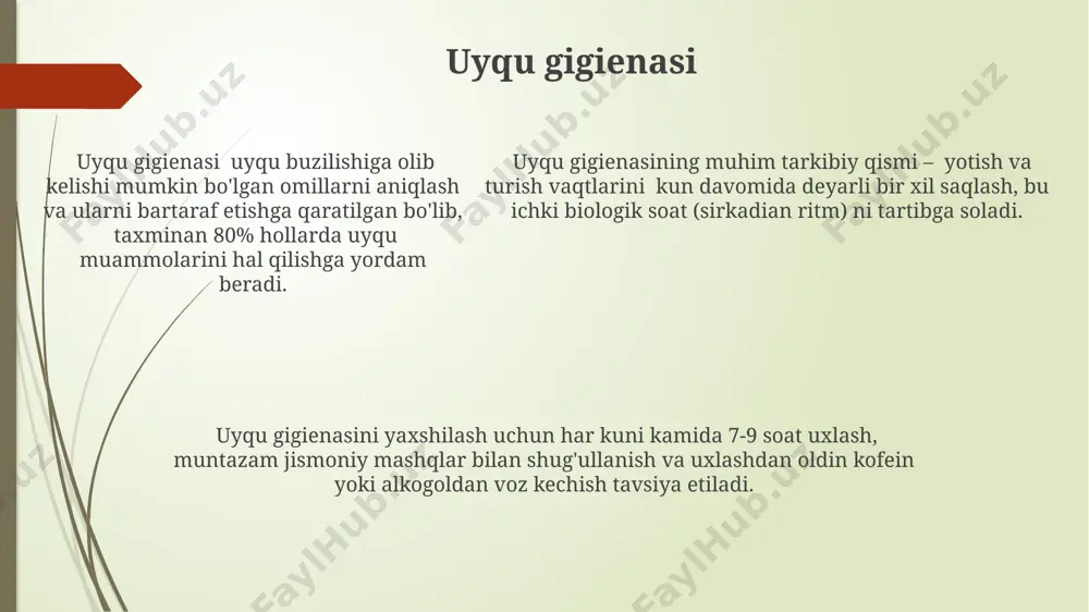 uyqu va uning turlari. uyqu nazaryalari - Page 5