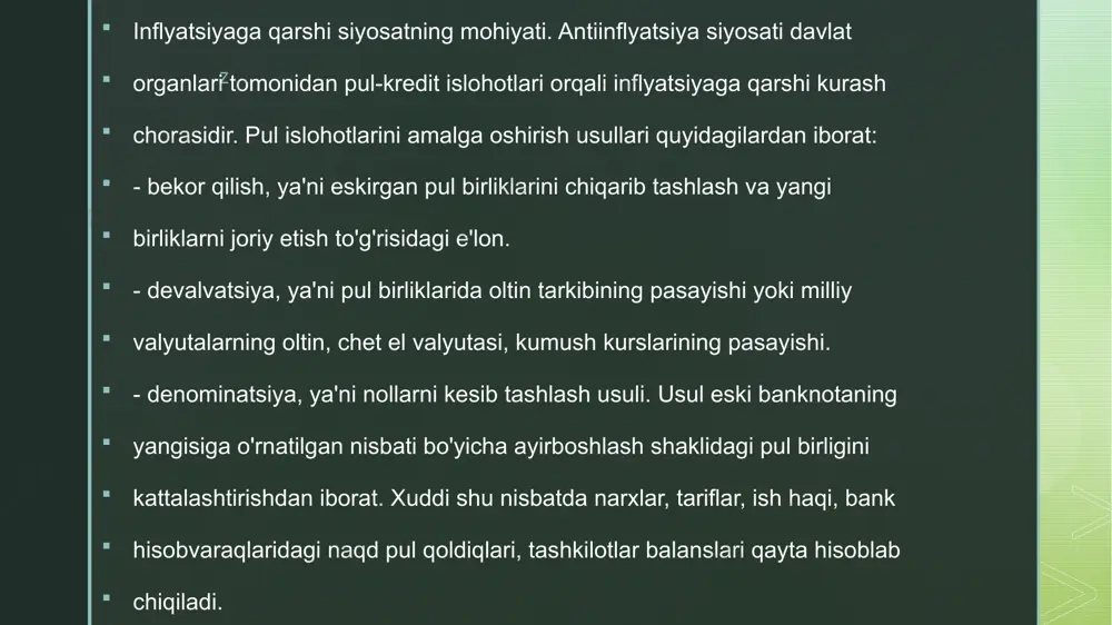inflyatsiya va inflyatsiyaga qarshi kurash - Page 5