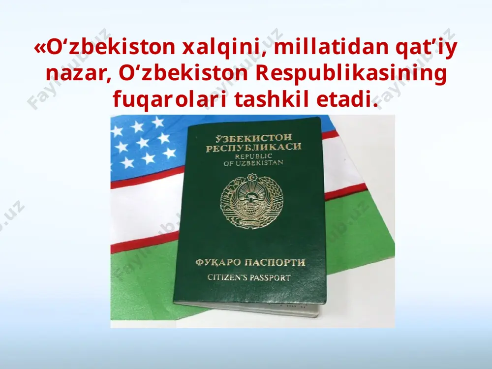 o‘zbekiston xalqi 5 - sinf. vatan tuyg'usi - Page 5