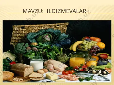 ildizmevalar — PPTX