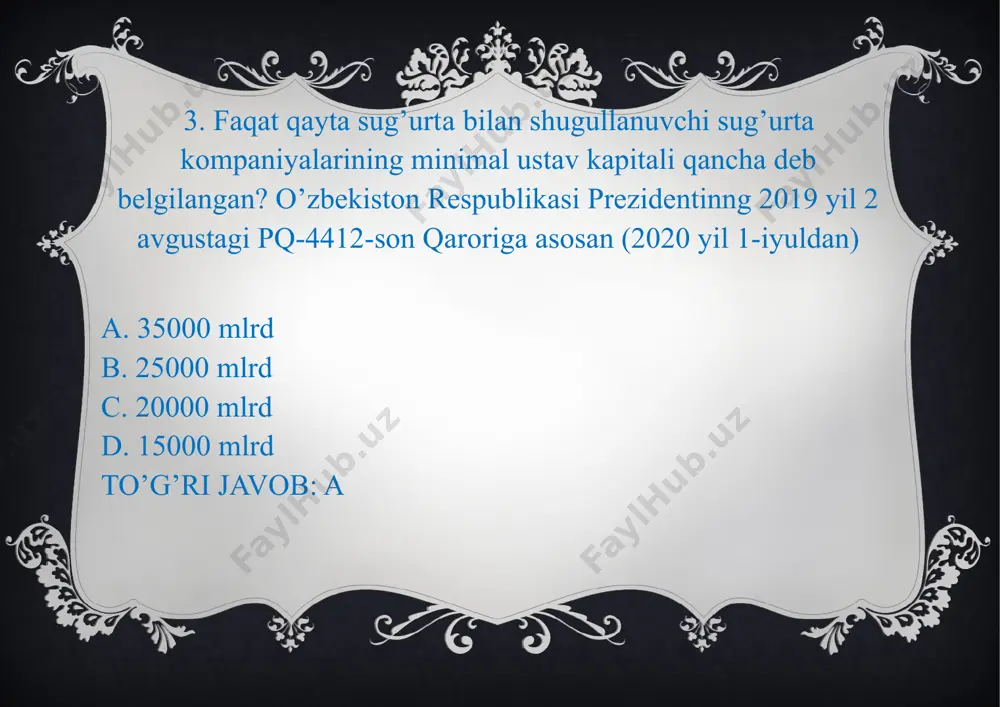 sug'urta bozorining tarkibi, holati va muammolari - Page 4