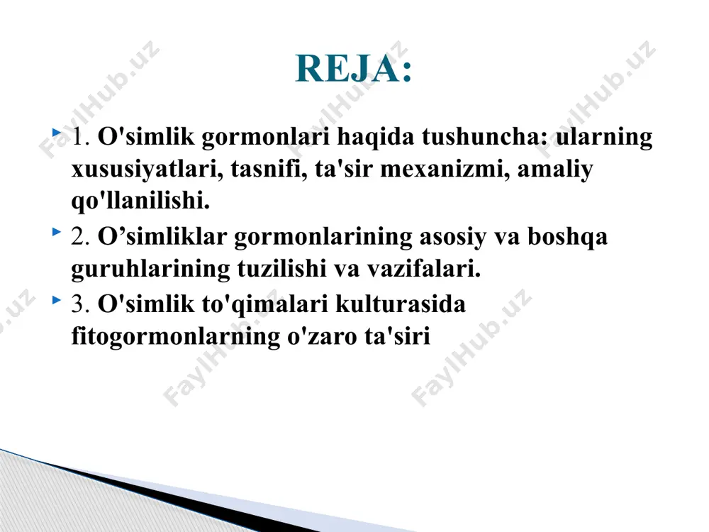 o'simliklar gormonlari va ularning xususiyatlari - Page 2