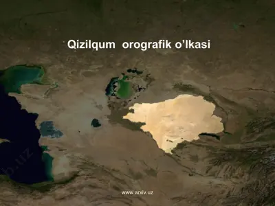qizilqum orografik o’lkasi — PPT