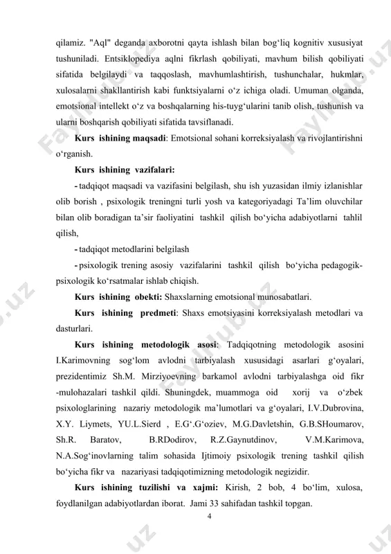 rishga yordam beradigan yoki qarshilik ko‘rsatadigan ob’ektlarga sub’ekt sifatida qatnashishi; v) uni harakat qildiruvchi bilimga intiltiruvchi munosabatlar va hokazo. chunki odam atrofidagi har turli narsalarni idrok qilib aks ettirar ekan, bu narsalarga nisbatan ma’lum munosabatda bo‘ladi. masalan, bizga ayrim narsalar yoqsa, ya’ni kayfiyatimizni ko‘tarib yuborsa, boshqa bir narsalar yoqmaydi va kayfiyatimizni buzib, dilimizni xira qiladi. ba’zi bir ovqatni odam juda ham yoqtiradi, boshqa bir ovqatni esa mutlaqo ko‘rgisi kelmaydi yoki ayrim odamlar bizga xush keladi yoki boshqa bir odamlar esa noxush keladi. umuman odam atrofidagi hamma narsalarga nisbatan munosabatda bo‘ladi va uning munosabatlari ham aks ettiriladi. 5 kishilar idrok qilayotgan, ko‘rayotgan, eshitayotgan, bajarayotgan, o‘ylayotgan, orzu qiladigan narsalarga befarq bo‘lmaydilar. bir xil predmetlar, shaxslar, xarakterlar, voqealar bizni quvontiradi, boshqalari xafa qiladi yana boshqalari g‘azab, nafratimizni uyg‘otadi. biz xavf ostida qolganimizda qo‘rquvni his qilamiz, dushman ustidan g‘alaba qozonish yoki qiyinchilikni engish zavq uyg‘otadi. hissiyot bizning tuyg‘ularimizning o‘ziga xos aks ettirish jarayoni bo‘lib, …