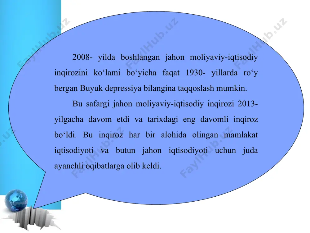jahon moliyaviy-iqtisodiy inqirozi 9-sinf - Page 5