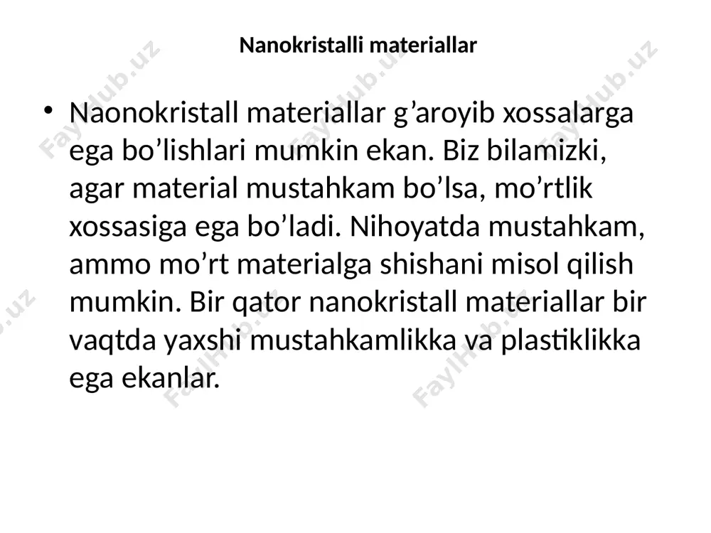entlangan. mikrosxema ipsimon kristallardagi geterostrukturalar nanosimlar bitta materialdan o'stirilishi mumkin yoki bir-birining ustiga o'stirilgan turli xil materiallarning ikki yoki undan ortiq qatlamlaridan iborat bo'lishi mumkin (masalan, inas / inp). bunday holda, nanosimga asoslangan geterostruktura haqida gapiradi. nanosimlarga asoslangan geterostrukturalarni olish uchun epitaksial kristall o'sishi jarayonida ma'lum bir daqiqada bir moddaning elementlari bilan ta'minlanishi to'xtaydi va boshqa bir moddaning etkazib berilishi boshlanadi, shuning uchun matritsada yangi material qatlamlari hosil bo'ladi. ipsimon kristallardagi geterostrukturalar o’sishi ipsimon kristallardagi geterostrukturalar nanosimlar va ularga asoslangan geterostrukturalar boshqa nanoob'ektlar va makroskopik kristallardan ajratib turadigan bir qator o'ziga xos xususiyatlarga ega. ulardan eng mashhurlari quyidagilar. ko'pchilik yarimo'tkazgich kristallari (masalan, gaas, inas, inp va boshqalar) zn aralashmasi (sfalerit) kristalli tuzilishga ega bo'lsa, ulardan faqat ba'zilari, masalan, nitrid birikmalari (gan, aln), olti burchakli tuzilishga ega vurtsit. vurtsitning kristall tuzilishi sfaleritning kristall tuzilishi image1.png image2.png image3.png image4.png image5.png image6.png image7.png