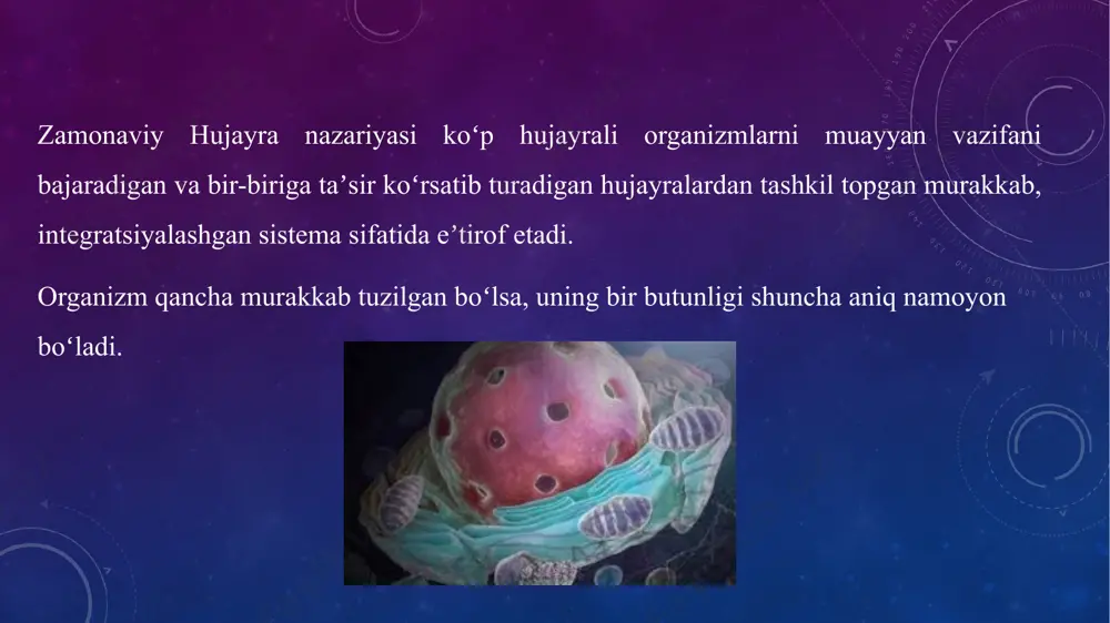 hujayra va organoidlarning morfologik jihatdan tuzilish asoslari - Page 5