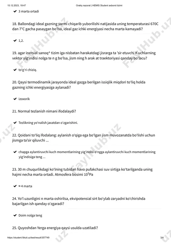 hemis student axborot tizimi - Page 3