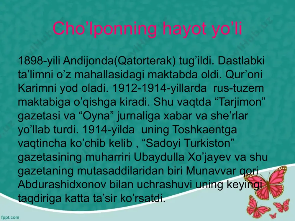 abdulhamid cho`lpon hayoti va ijodi 2 - Page 5