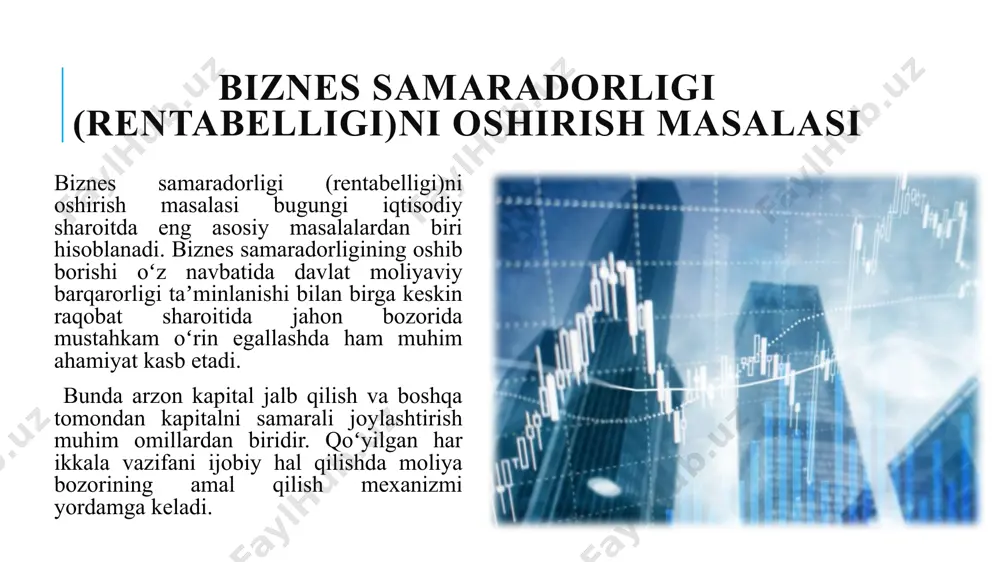 moliya bozorini tartibga solishdagi davlatning roli - Page 5