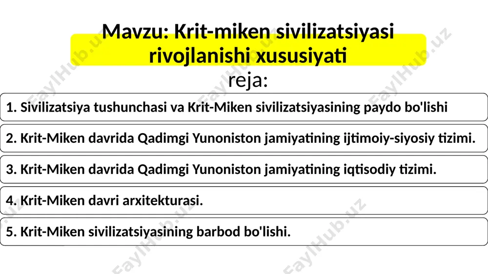 u yerda qulay qirg’oq va qo’ltiqlar yo’q. shimoliy yunonistonni markaziy yunonistondan dengiz va oyta tog’lari orasida yotgan fermopil daryosi ajratib turadi bolqon yarim oroli tabiiy jihatdan shimoliy, o`rta va janubiy yunonistonga bo`linadi. janubiy yunonistonni peloponnes ham deyiladi. yunoniston tog`lik mamlakat bo`lib, daryolar oqib o`tgan joylarning bir qismi kichik-kichik tekisliklardan iborat. yunonistondagi tog`larning eng baland cho`qqisi olimp bo`lib, uning balandligi 2911 metrdir. bolqon yarim orolini uch tomondan egey, adriatika, ioniya va o`rtayer dengizlari o`rab turadi. markaziy yunonistonda kam sonli tog’lik qabilalar joylashgan. egey dengizi qirg’og’ida evbey oroli qarshisida opunt lokrlari joylashgan. er. avv. v asrda afinaliklar uchun lokrlar qoloqlikning namunasi bo’lgan. parnas (2450 m) va kifris tog’larida joylashgan vakiy qabilalari yanada qoloq bo’lgan. markaziy yunoniston yo’lidagi eng muhim joy bu elateya shahri bo’lgan. delfa qadimgi elladaning diniy markazi vazifasini o’tagan. parnasdan shimolda yunonistonning eng kichik viloyati – dorida (185 kv.km) bo’lgan, aftidan doriylar shu yerdan kelib chiqqanlar. fokidadan g’arbga agra, evitan …