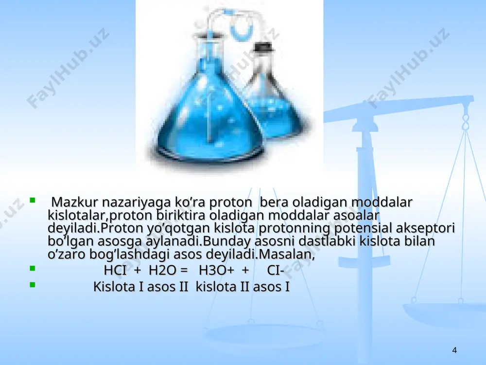 kislota – asos xossalari - Page 4
