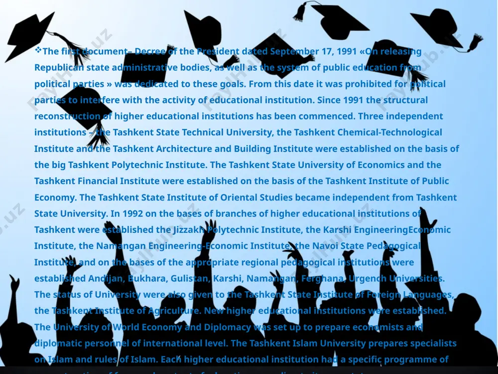 education system in the republic of uzbekistan - Page 5