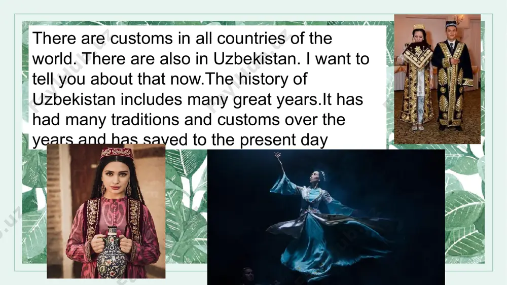 traditions and customs of uzbekistan - Page 3