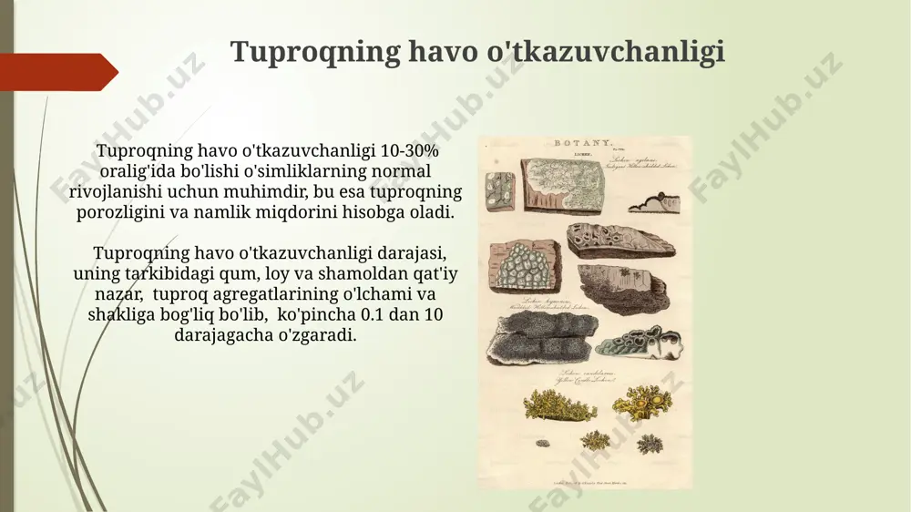 tuproqning suv o'tkazuvchanligi - Page 5