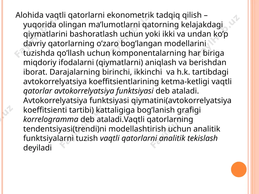 vaqtli qatorlar - Page 5