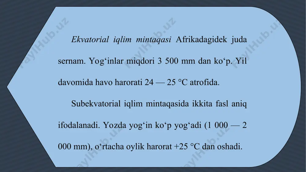 iqlimi va ichki suvlari (janubiy amerika) 6-sinf - Page 4