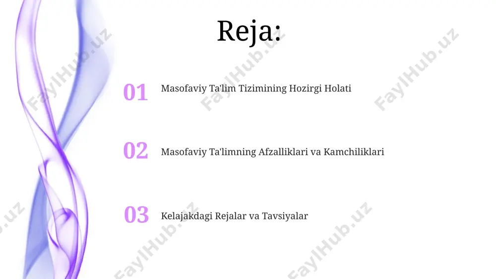 ilarning ta'lim sifatiga ta'siri katta muammo bo'lib qolmoqda. markaziy osiyo davlatlarining 50% dan ortig'ida masofaviy o'qitish platformalari sifatida moodle yoki google classroom kabi ochiq manbali tizimlardan foydalanilmoqda, biroq texnik jihatdan yetarlicha jihozlanmagan hududlar, masalan, qirg'izistonning tog'li rayonlari mavjud. masofaviy o'qitish samaradorligini oshirish yo'llari qirg'izistonning bishkek shahridagi maktablarda elektron resurslardan foydalanishni 2 barobarga oshirish orqali o'qituvchilarning ish yuklamasi 15% ga kamaydi va o'quvchilarning mustaqil o'rganish ko'nikmalari sezilarli darajada yaxshilandi. masofaviy o'qitish samaradorligini oshirishda o'zbekistonning 5 ta viloyatida 2023-yilda o'tkazilgan tadqiqotlar shuni ko'rsatdiki, interaktiv platformalarni qo'llash o'quvchilarning faol ishtirokini 30% ga oshirdi. ta'lim resurslari va ularning sifatini baholash oʻzbekistondagi 50 dan ortiq oliy oʻquv yurtlarida onlayn taʼlim resurslari sifatini baholash uchun 2022-yilda milliy standartlar joriy etildi, bu esa taʼlimning sifatini oshirishga qaratilgan. qozogʻistonning shimoliy hududlarida, masalan, petropavlovsk shahrida, keng polosali internetning yetarli emasligi tufayli onlayn taʼlim resurslariga kirish va ularning sifatini baholash qiyinlashmoqda. talabalarning masofaviy o'qitishga munosabati va muammolari toshkent viloyatida 2021-yilda …