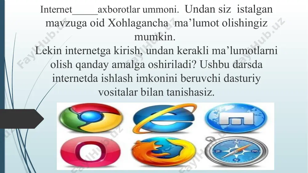 internetda ishlashni ta’minlovchi dasturlar - Page 3
