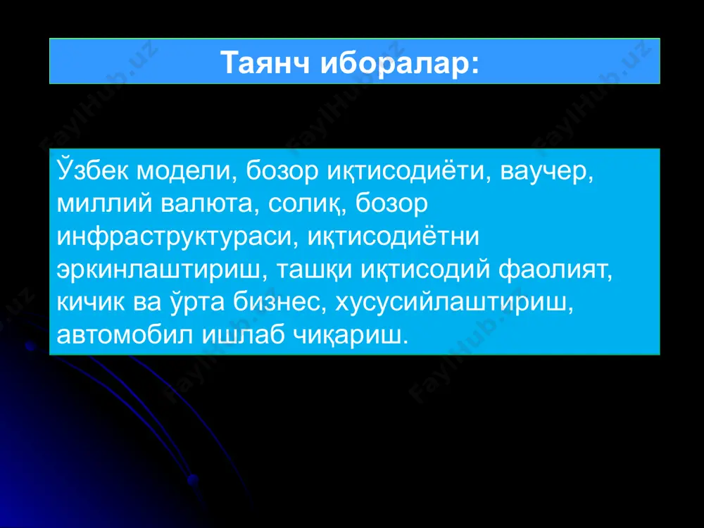 o'zbekistonning o'ziga xos istiqlol va taraqqiyot yo'li - Page 3