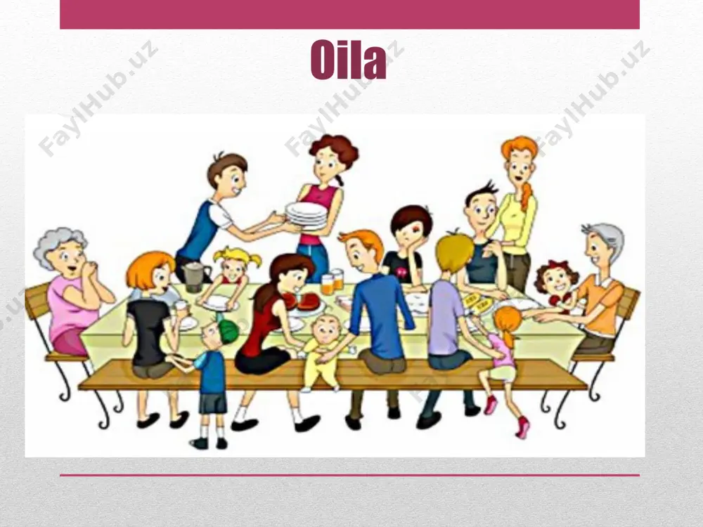na tarbiya bera olgan ota-onalar, umrlarini rohat va farog’atda o’tkazadilar, bolalaridan hamisha olijanoblik, mehribonlik, yaxshilik ko’radilar, dillari aslo jaroxat azobini sezmaydi; o’kinish hissiga duchor bo’lmaydilar. shu to’g’rida o’zbek xalqidagi quyidagi maqol darak beradi: “toy ulg’aysa, ot tinadi (ya`ni ot minishdan qutqariladi)”. oilaviy tarbiya oilaviy tarbiya – bola rivojlanishi uchun eng qulay shart-sharoitlarni yaratishga yoʻnaltirilgan, uni ijtimoiy hayotga tayyorlashga, har tomonlama kamol topgan shaxsni shakllantirishga qaratilgan oila faoliyati. oilaviy tarbiya bolaning tugʻilgan kunidanoq boshlanadi, uning toʻliq mustaqil shaxs sifatida voyaga yetgunga qadar oʻzgalar nazoratida davom etadi. oilaviy tarbiyada muvaffaqiyatga erishish koʻp jihatdan oilada ham ota, ham onaning boʻlishi, ularning tarbiya bobida oʻzaro birdamligi va tengligi, bahamjihatlik bilan harakat qilishiga bogʻliq. oilaviy tarbiya his-tuygʻular asosiga quriladi, chunki tarbiyachilar bolaning eng yaqin kishilaridir. oilaviy tarbiya asosiy yoʻnalishlaridan biri – bolani xushxulq boʻlishga oʻrgatish. oilaviy tarbiyani majburlash asosiga qurib boʻlmaydi, muhimi, bola undan soʻralayotganini oʻz xohishi bilan bajarishi lozim. oilaviy nizolar ma’lumki, bir-birlariga aynan …