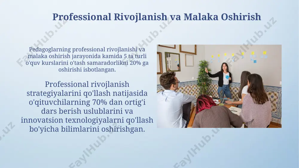 tarbiyachilarning shaxsi va faoliyatining o'ziga hos xususiyatlari - Page 5