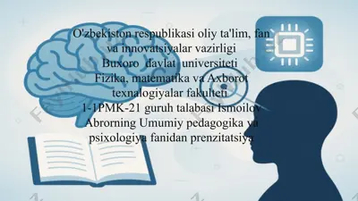 diqqat-va-xotira-psixik-jarayonlar — PPTX