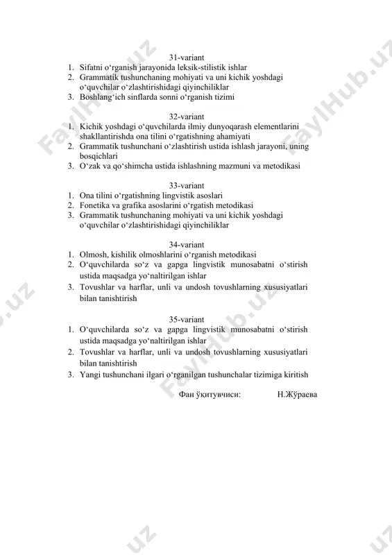 ona tilini o'rgatishning metodikasi - Page 5