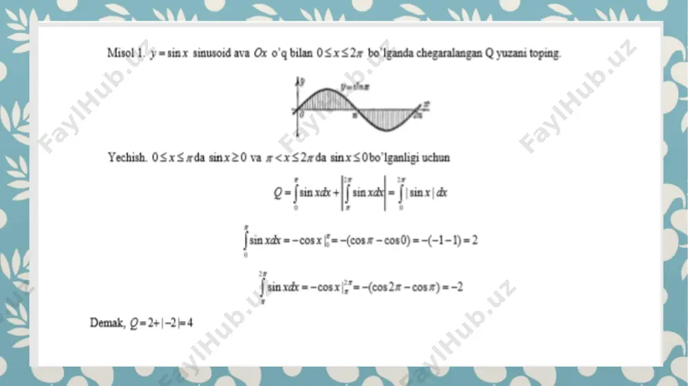 aniq integral tadbiqlari - Page 4