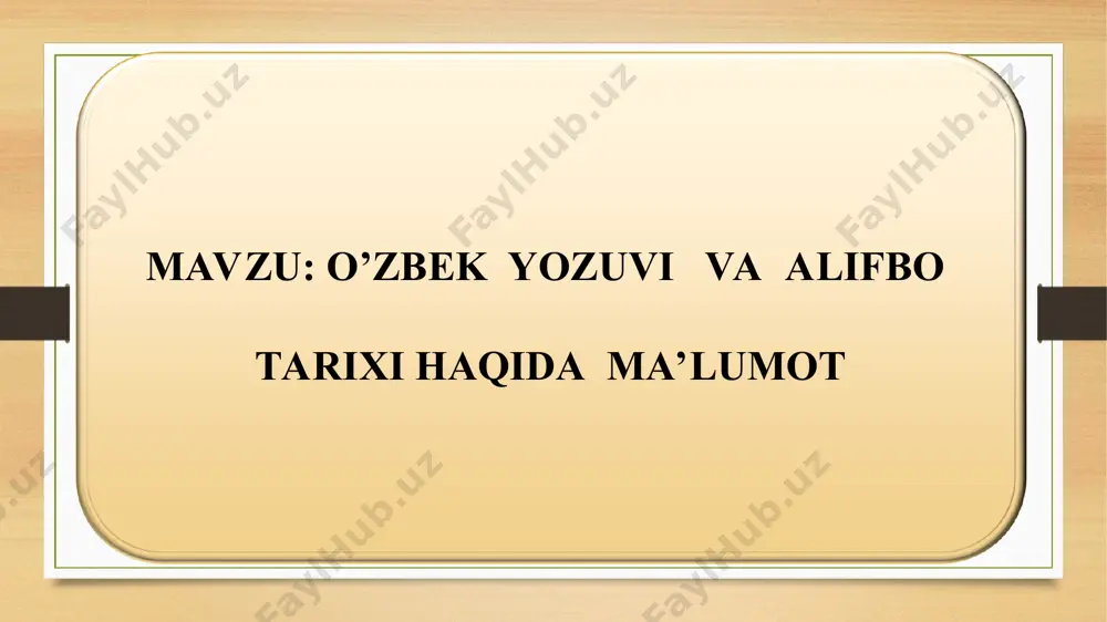 lmashdilar, ammo bu kengashda o‘rta osiyodagi turkiy xalqlar uchun tuzilajak yangi alfavitlarni unifikatsiya qilish masalalari muhokama qilinmagan yoki qilingan bo‘lsa ham tegishli qarorlar qabul qilinmagan shekilli, o‘zbek, qozoq, qirg‘iz, turkmanlardagi lotin alfavitlarining umumiy taraflari juda oz edi. o‘zssr miqning lotin yozuvini joriy etish haqida qabul qilgan qarorida respublikada yangi yozuvga o‘tish 1932-yil oxirida yakunlanishi lozim edi. ammo "sotsializmni yuqori sur’atlar bilan qurayotgan" bir o‘lkada har qanday jarayon tezlik bilan amalga oshishi tabiiy, bu jarayon tezlashgandan tezlashib ketdi. 1929-yil may oyida samarqandda respublika yozuv-imlo konferensiyasi o‘tkaziladi va bu anjumanda quyidagi yangi alifbe qabul qilinadi: * harfning shakli nomi harf anglatadigan tovush a (a) o b (be) b c (che) ch ç (j) j d (de) d e (e) e ә (a) ä (tiloldi a) f (fe) f g (ge) g q (qe) q h (he) h i (i) i (tiloldi i) j (ye) y k (ka) k l (le) l m …
