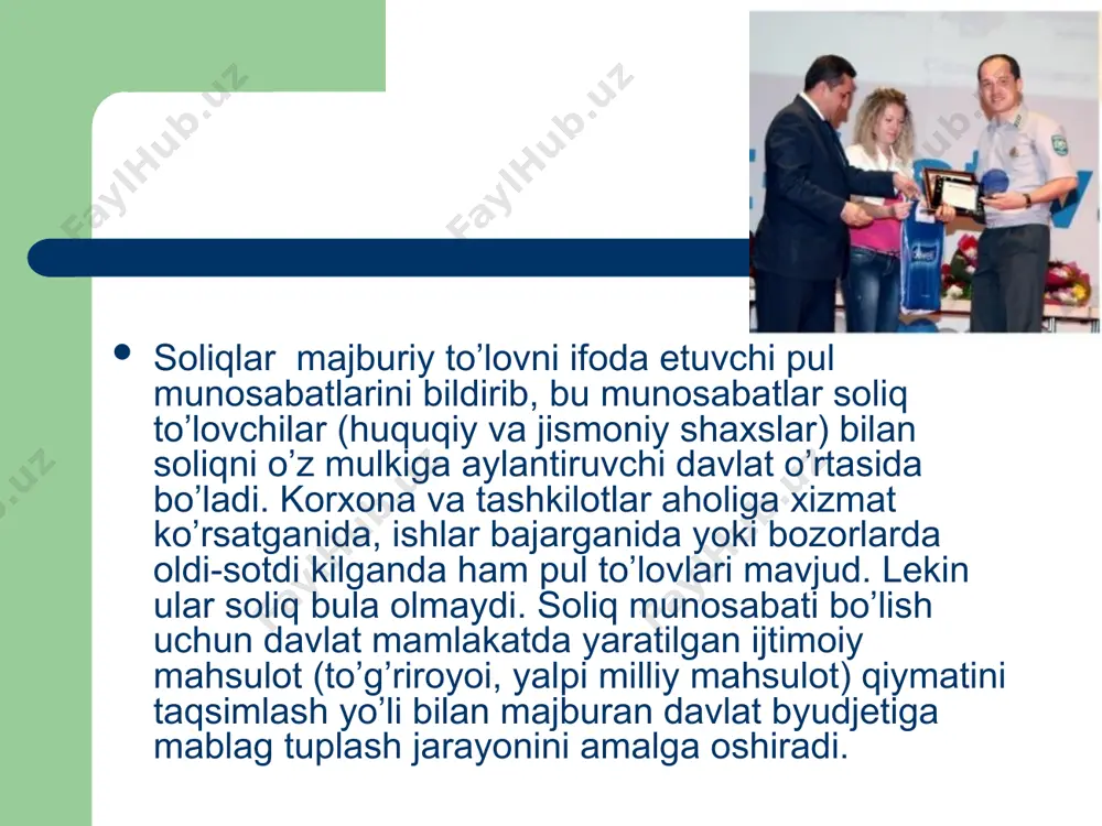 o`zbekistonda soliqlarning rivojlanish bosqichlari - Page 4