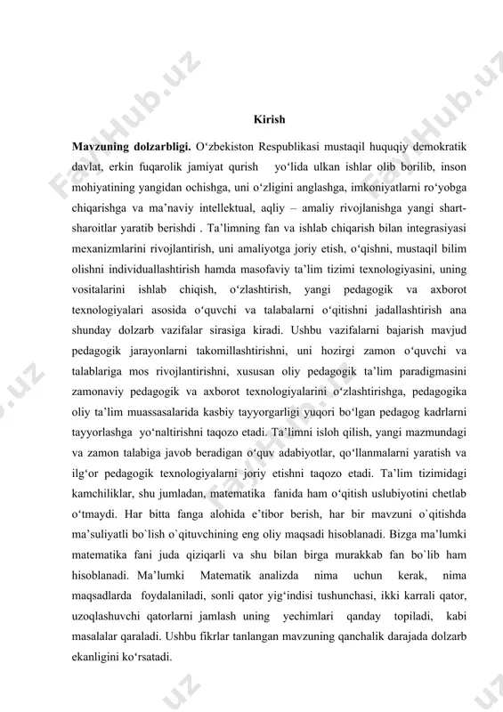 lgidan foydalanib yana quyidagicha ham belgilashadi: bunda yig'indining yuqori chegarasi qator hadlari sonining cheksiz ekanini anglatadi. 2*. sonli qator yig'indisi tushunchasini aniqlasb bo'yicha uchta yondashishni keltirish mumkin. birinchisida cheksiz sondagi hadlarni, ular qanchalik kichik bo'lishidan qat’iy nazar. qo'sbib chiqish jarayoni hech qachon tugamaydi deb hisoblanib, burtday yig'indining biror ma’noga ega ekani umuman inkor etiladi. bunday yondashish, axilles va toshbaqa nomi bilan tanilgan, zenon eleyskiy (eramizdan avvalgi ri 490 - 430 - yillarda yashagan) paradoksida o‘z aksini yaqqol topgan. bu paradoksga ko‘ra, axilles toshbaqaga yetib olish maqsadida, avval toshbaqa boshlang‘ich vaqtda turgan p0 nuqtaga kelishi kerak, ammo toshbaqa bu vaqt ichida boshqa biror p1 nuqtada bo'ladi. axilles p1 nuqtaga yetib kelganda esa, toshbaqa navbatdagi p2 nuqtaga keladi va hokazo. modomiki axilles bosib o'tishi kerak bo‘lgan yo‘l eheksiz sondagi oraliqlardan (ulaming uzunligi istalgancha kichik bo'lishiga qaramasdan) iborat ekan, ularni qo'shib chiqish jarayoni (zenon fikricha) eheksiz ko‘p vaqt talab qiladi va shuning uchun, …